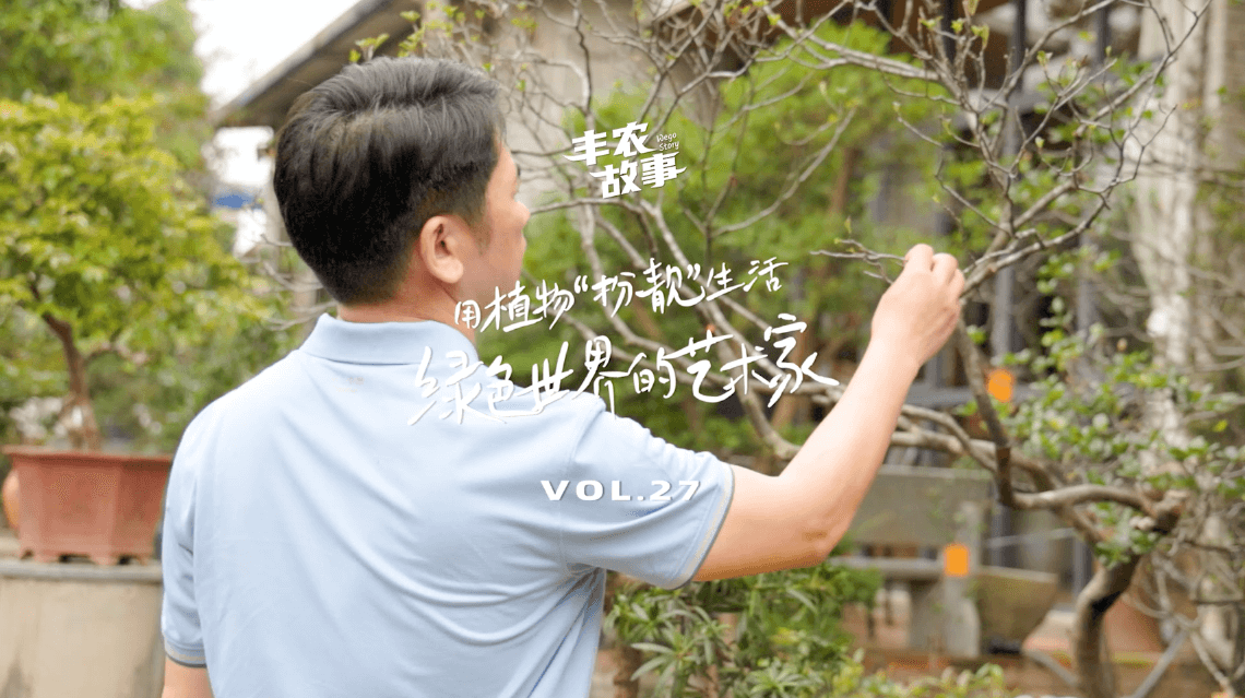 17年，他用一草一木去点亮了一个个家。